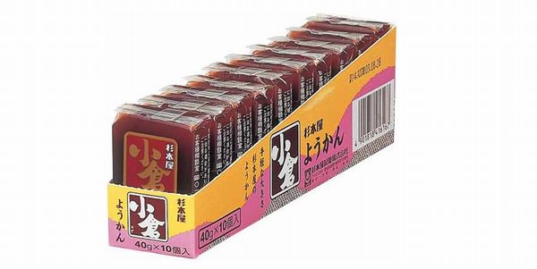 杉本屋製菓 ようかん小倉 40g×10個