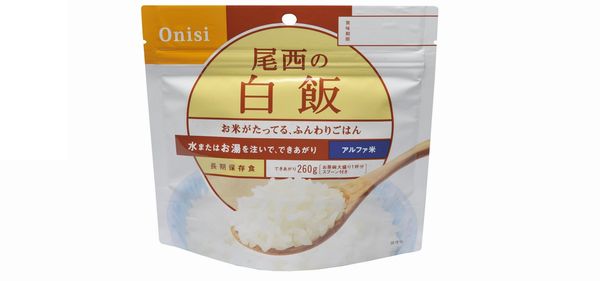 アルファ米 白飯100g×5食