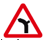 Turn right on a left hand bend