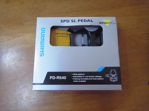 Shimano PD-R540 SPD SL ペダル