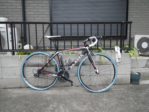 デローザR848にミシュランプロ３