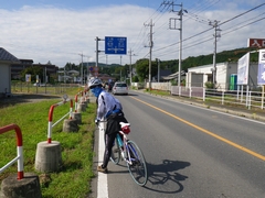 嫁さんの初ツーリングは刈場坂峠