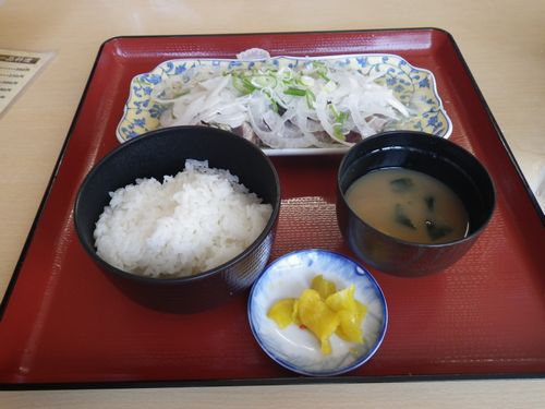 カツオたたき定食