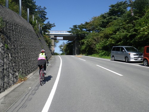 峠が見えた