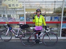 BRM321 鴨川200km：10時間45分（嫁さん）